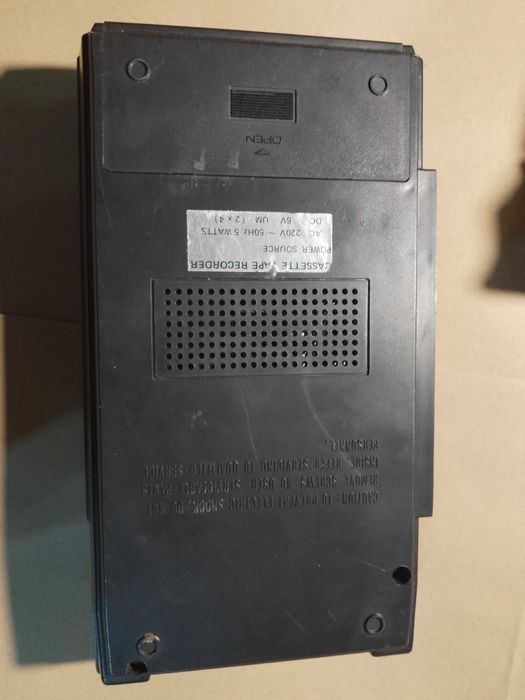 stary magnetofon kasetowy AS audio sonic