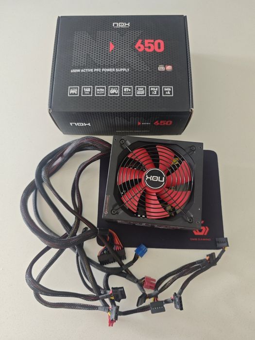 Fonte de alimentação NOX NX 650W