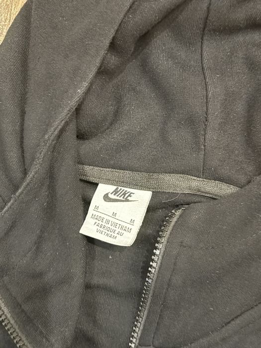 Nike Tech Fleece Bluza z kapturem Szaro-Czarna