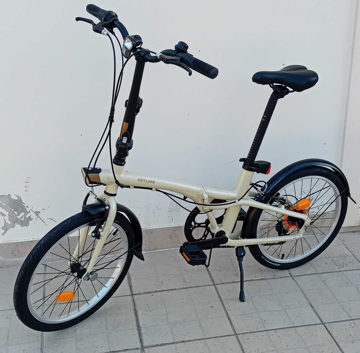 Bicicleta Dobrável Oxylane 500 – Bom estado