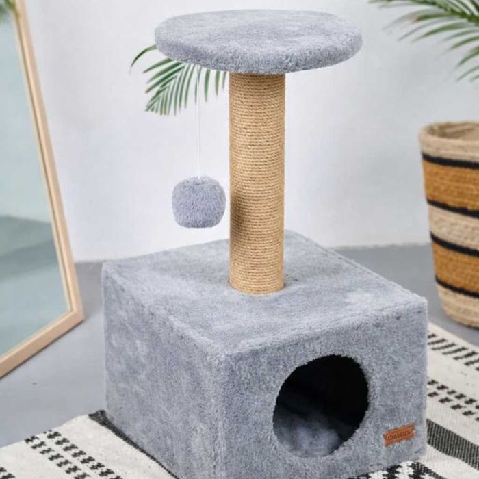 Будиночок для кота Когтеточка Якісний Джут Дряпка Кігтеточка Акція-35%