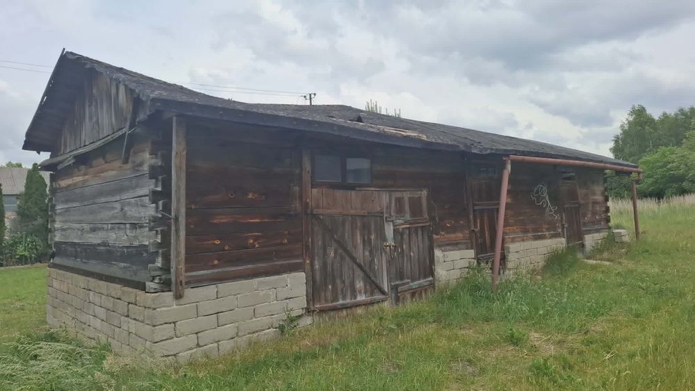Dom z oborą i przylegającą działką - ponad 1300m2