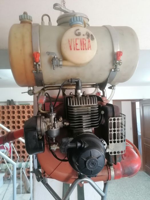 Máquina de sulfatar com Motor