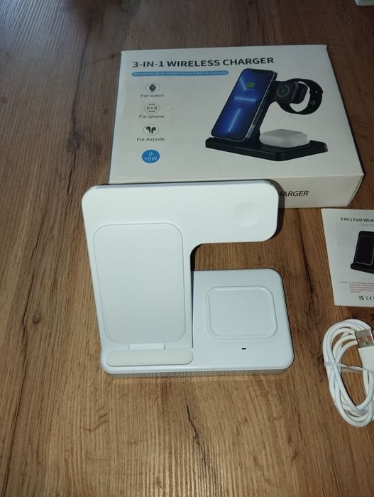 Ładowarka bezprzewodowa 3 in 1