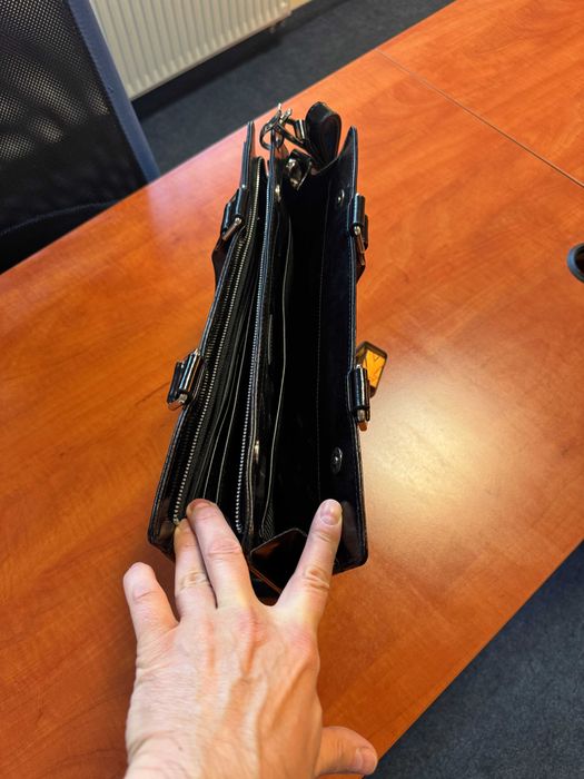 Torebka damska KAZAR, skórzana, aktówka