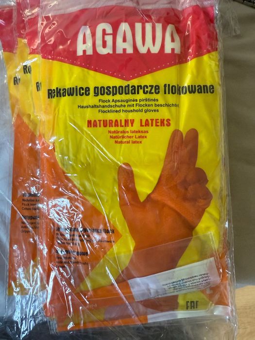 AGAWA
Rękawice gospodarcze flokowane