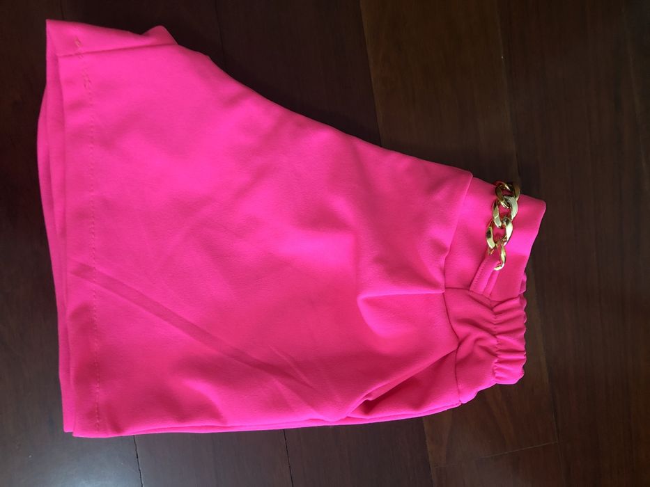 Calção curto rosa
