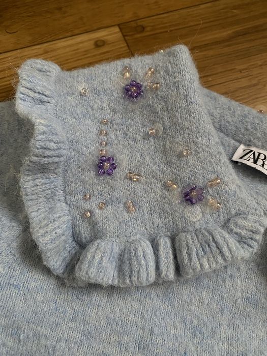 Блакитна кофточка Zara