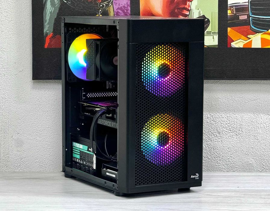 ТІЛЬКИ ЗІБРАЛИ!! Ігровий ПК / AMD Ryzen 5 5500 / RTX 4060 / МАГАЗИН ОДЕСА