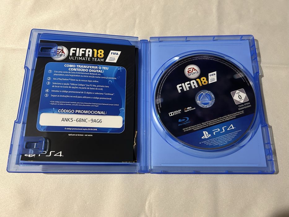 Jogo Fifa 18 para ps4
