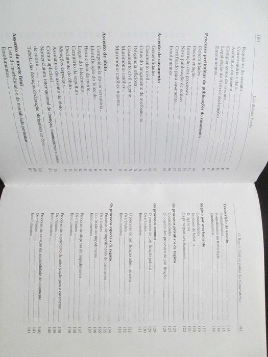 O Registo Civil na Prática das Conservatórias,  de J. Robalo Pombo