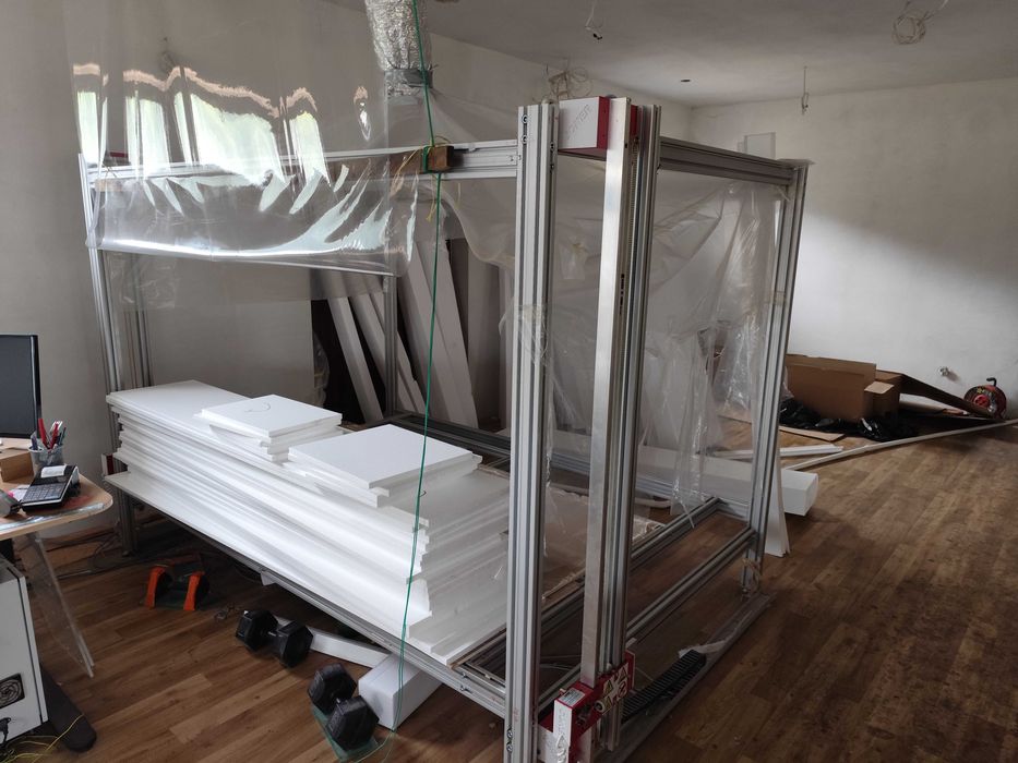 Ploter termiczny EPS/XPS, ThermoCut PRO 240 MINI CONER, 2020, stan bdb