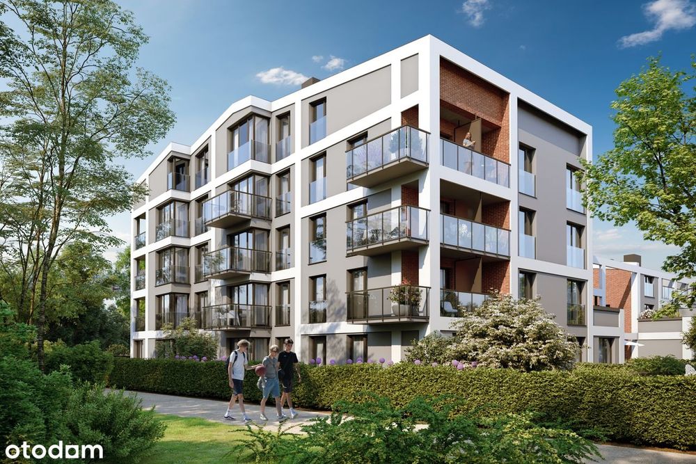 2-pokojowe mieszkanie 40m2 + ogródek