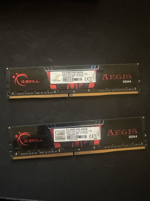 Огляд Модуль пам'яті G.Skill DDR4 32GB 2x16GB 3000MHz Aegis