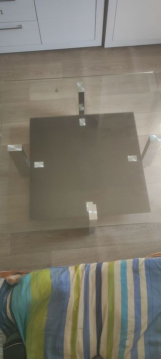 Stolik szklany solidny