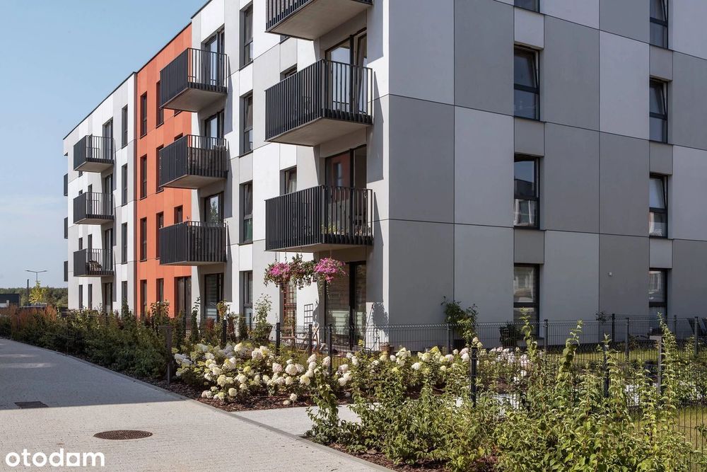 2-pokojowe mieszkanie 45m2 + balkon Bezpośrednio