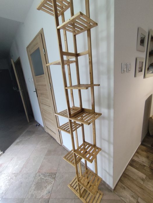 Duży stojak kwietnik bambusowy cena za  2szt kpl Kraków