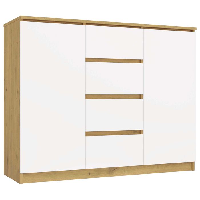 Komoda 2D4S 120CM 4 szuflady 2 drzwi RÓŻNE KOLORY