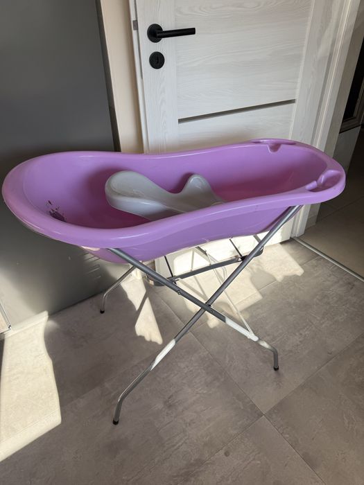 Wanienka 100cm ze stalażem + leżaczek