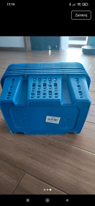 Skrzynka plastikowa 4sztuki