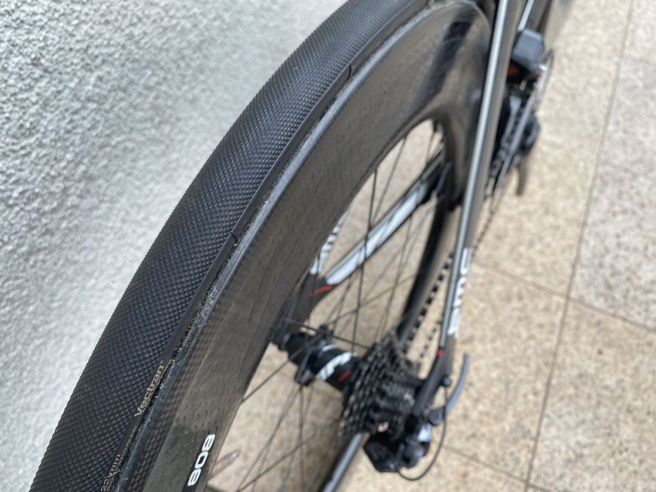 BMC TM01 di2 rower do jazdy na czas. Pomiar mocy.