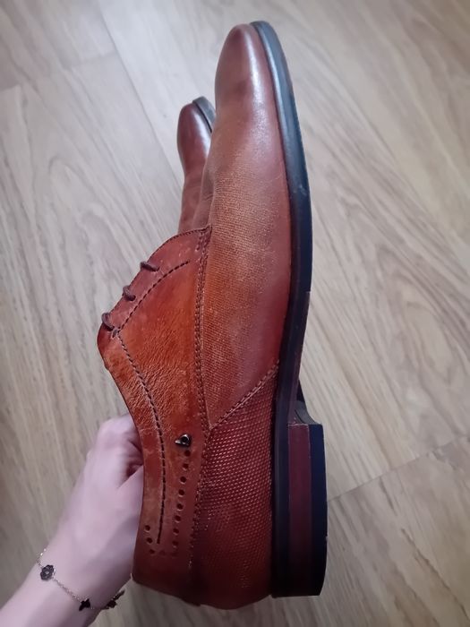 Buty męskie 43 brązowe Bugatti