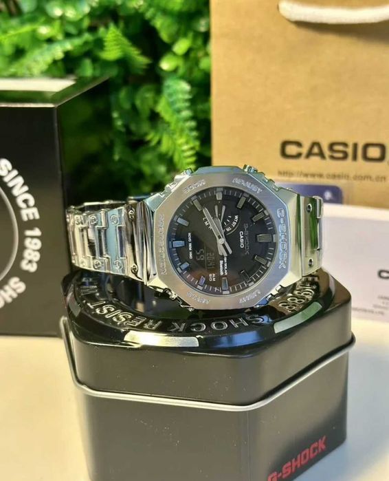Часы Casio G-Shock B2100 из металла