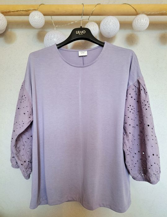 Jacqueline de Yong only r. L lila fiolet ażur