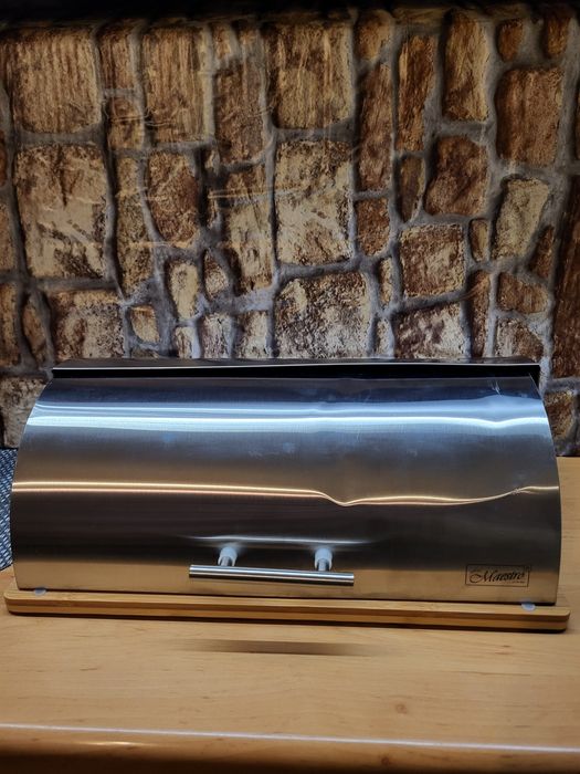Pojemnik chlebak Stalowy Maestro MR-1672S