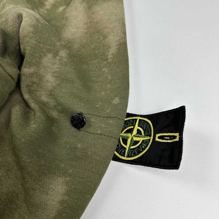 Худі хакі Stone Island тай дай off dye XS,S,M,L,XL