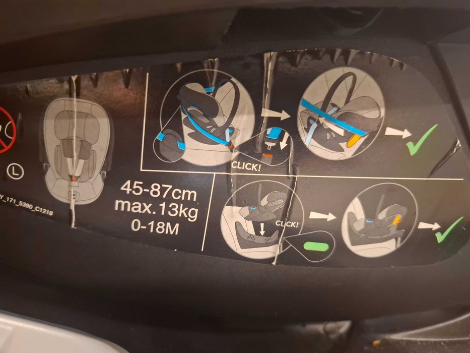 CYBEX cloud Z i size+  baza obrotowa ISOFIX