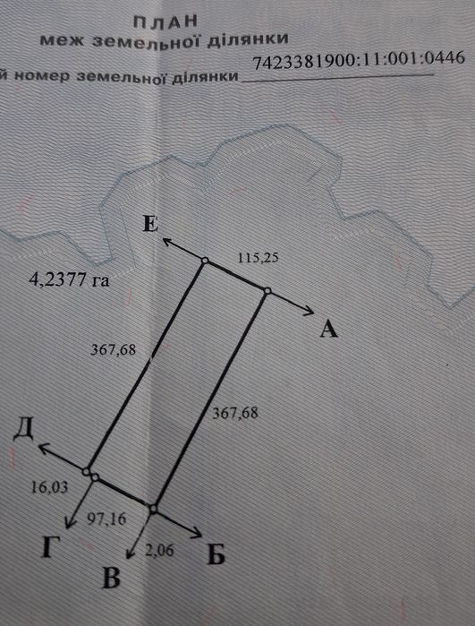 Продам земельний пай