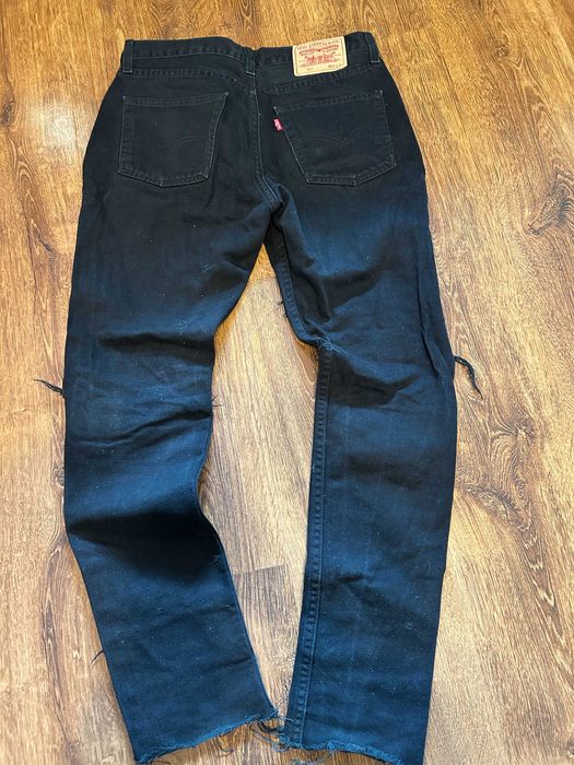 Custom spodnie Levi’s w stylu Zillakami / City Morgue / punk / metal
