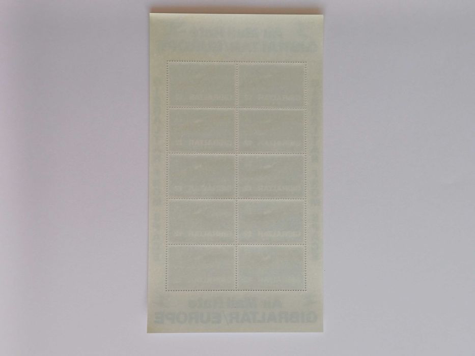 Gibraltar Philately – Mini Sheet – Gibraltar Viewed from Space, 197964729807122690121