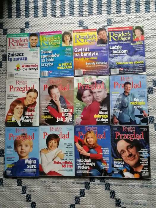 "Reader’s Digest Przegląd", 12 szt. x 1 zł, rocznik 2001