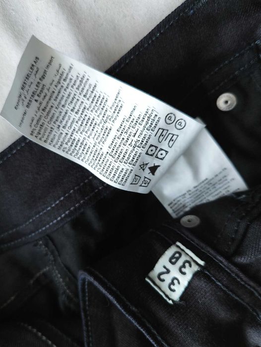 Джинсы Jack&jones jeans Дания w32 stretch dark navy.