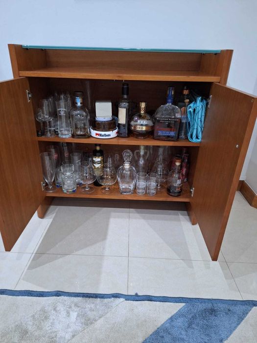 Mobília de sala em cerejeira