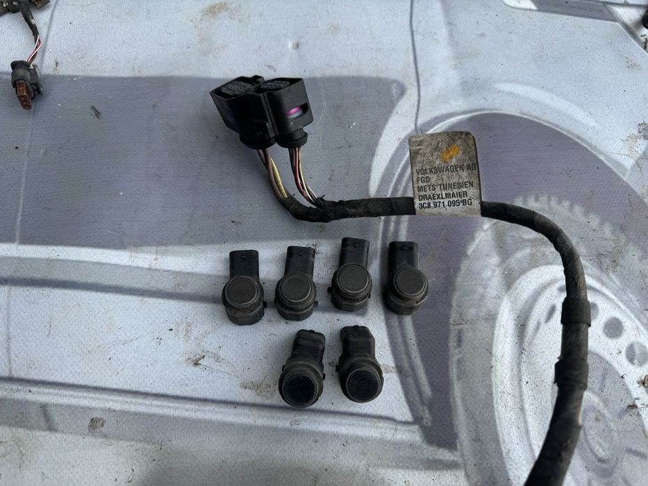 Парктроник Passat CC проводка парктроників пассат сс