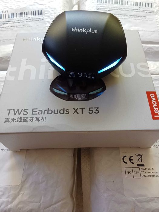 Auriculares/Fones Lenovo XT53 | Bluetooth 5.4 + Som Equilibrado [Novo/Selado]