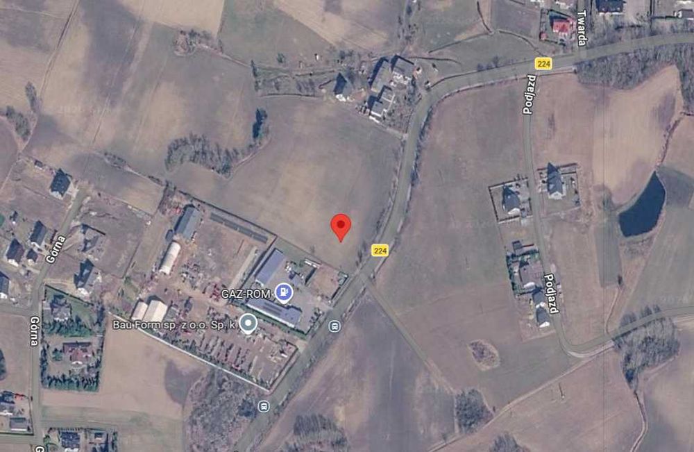 Działka 2630 m² w Kobysewie