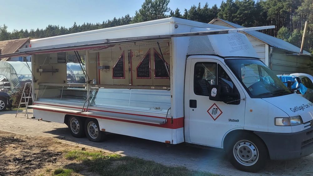 Peugeot boxer  PEUGEOT BOXER FOODTRUCK ducato jumper mobilny sklep lada chłodnicza