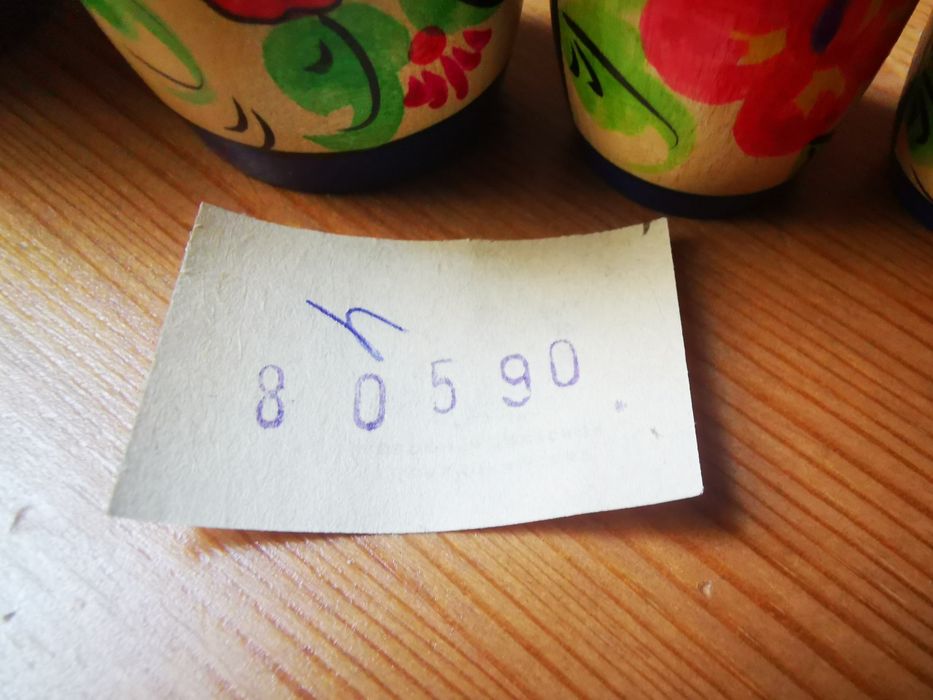 Матрешка ссср. Вироби з дерева радянських часів. Все нове