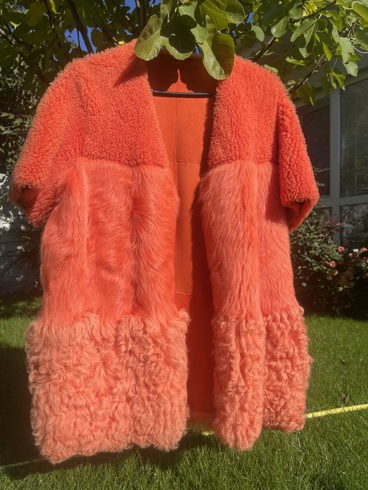 Жилет жилетка дубленка тоскана дизайнерская