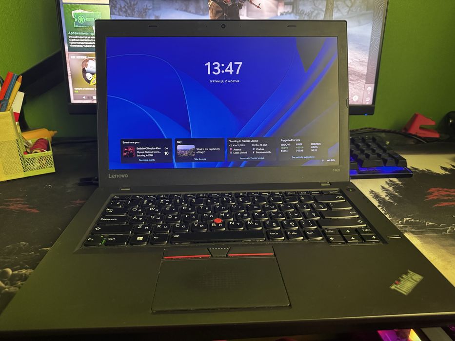 Ноутбук Lenovo ThinkPad E560 / i5-6300U / 8GB RAM / SSD 240GB