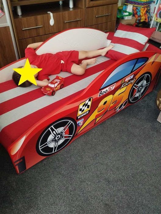 Ліжко машина, дитяче ліжко, кровать машина, ліжко підліткове