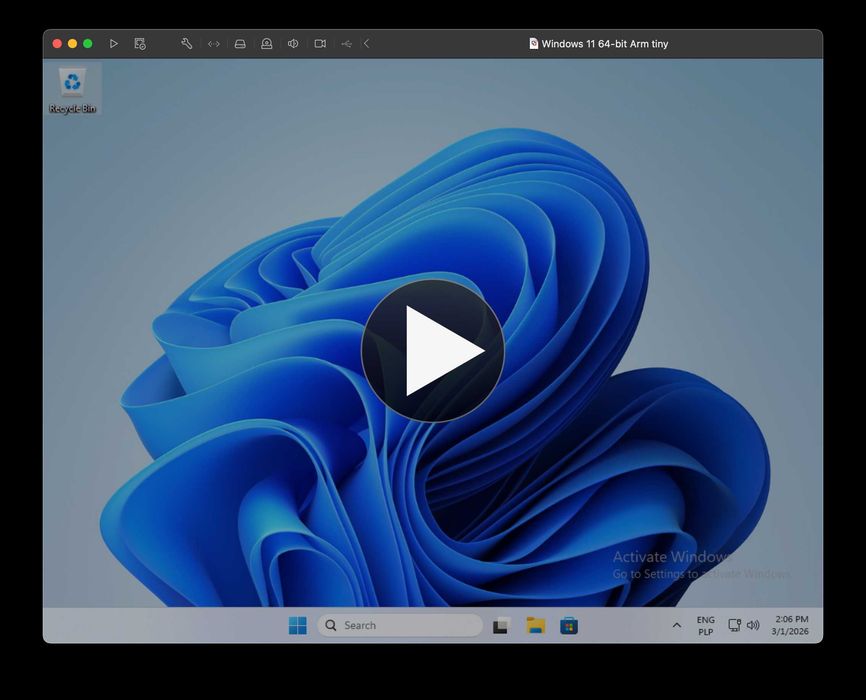 Windows na Mac z procesorem M1-M5