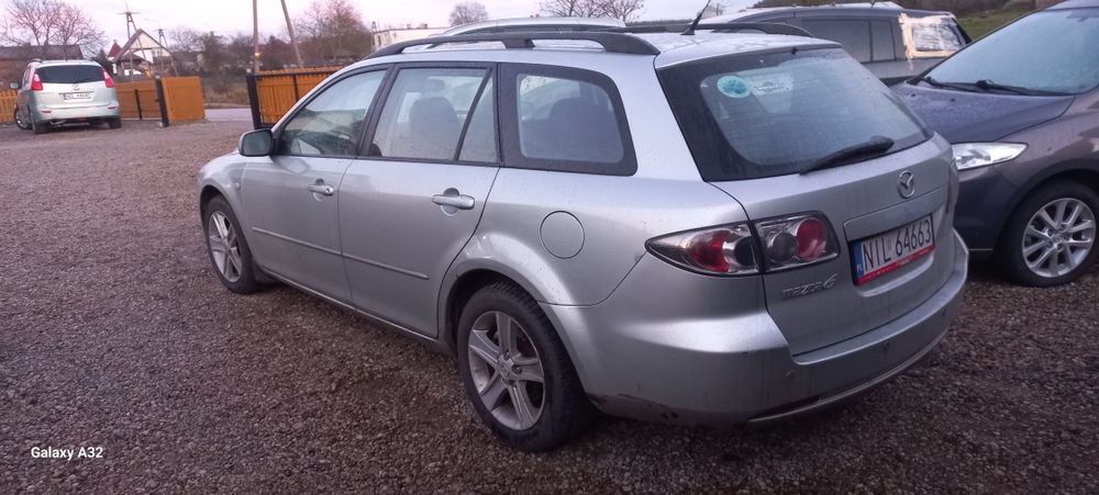 Mazda 6 25h zderzak maska klapa blotnik drzwi