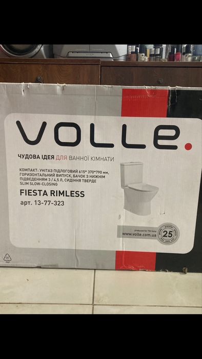 Унітаз volle новий