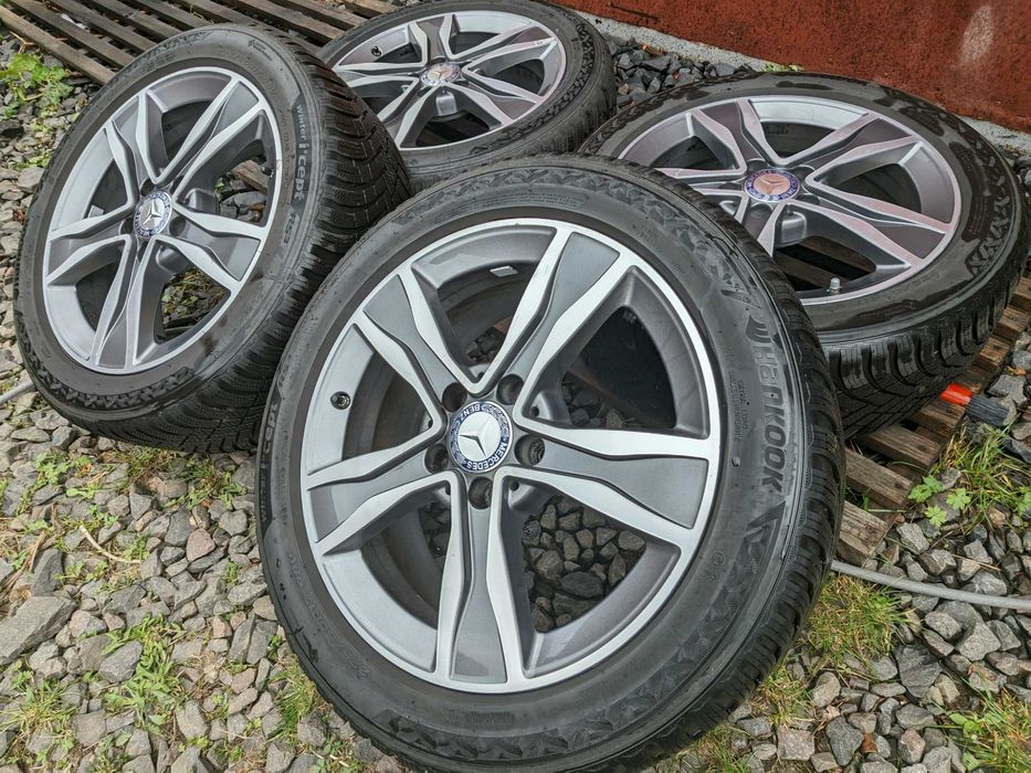 диски Mercedes R17 5x112 ET48.5 VW Audi Skoda Seat шини 225/50R17 зима