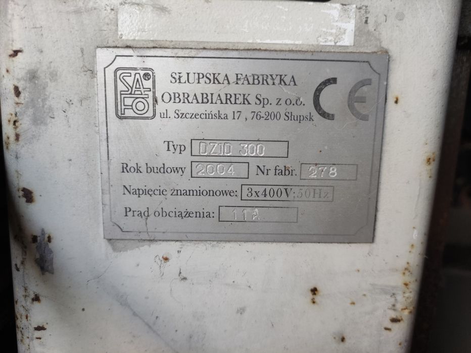 Szlifierka taśmowa